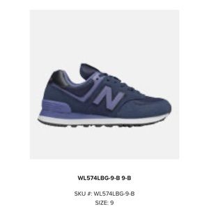 New balance women’s 574 size 9